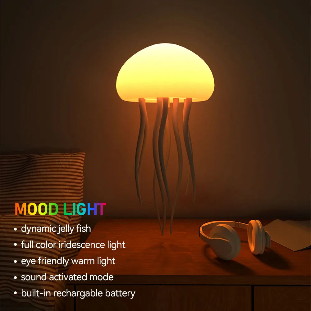 Jellyfish LED Night Lamp